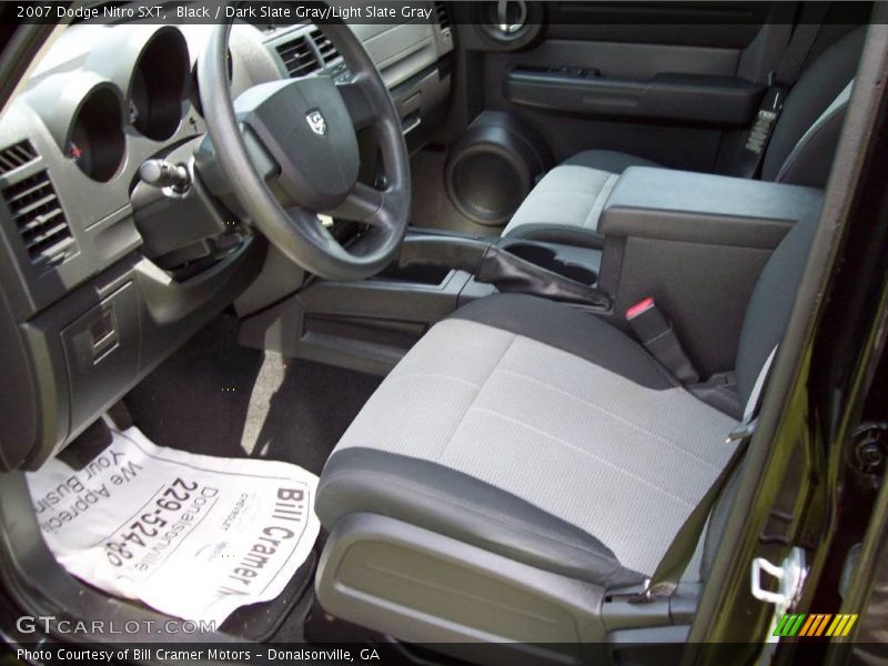 Black / Dark Slate Gray/Light Slate Gray 2007 Dodge Nitro SXT