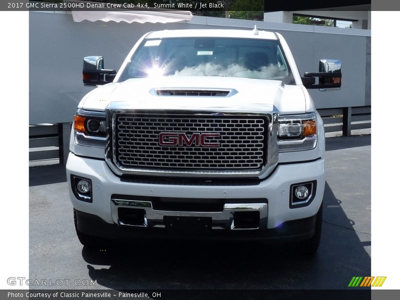 Summit White / Jet Black 2017 GMC Sierra 2500HD Denali Crew Cab 4x4