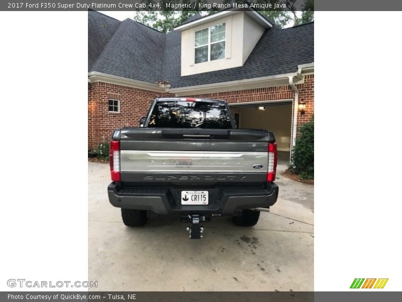 Magnetic / King Ranch Mesa Antique Java 2017 Ford F350 Super Duty Platinum Crew Cab 4x4