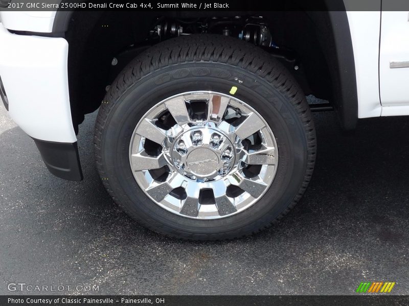Summit White / Jet Black 2017 GMC Sierra 2500HD Denali Crew Cab 4x4
