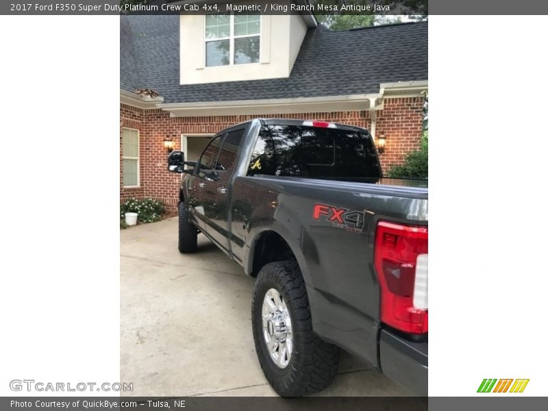 Magnetic / King Ranch Mesa Antique Java 2017 Ford F350 Super Duty Platinum Crew Cab 4x4