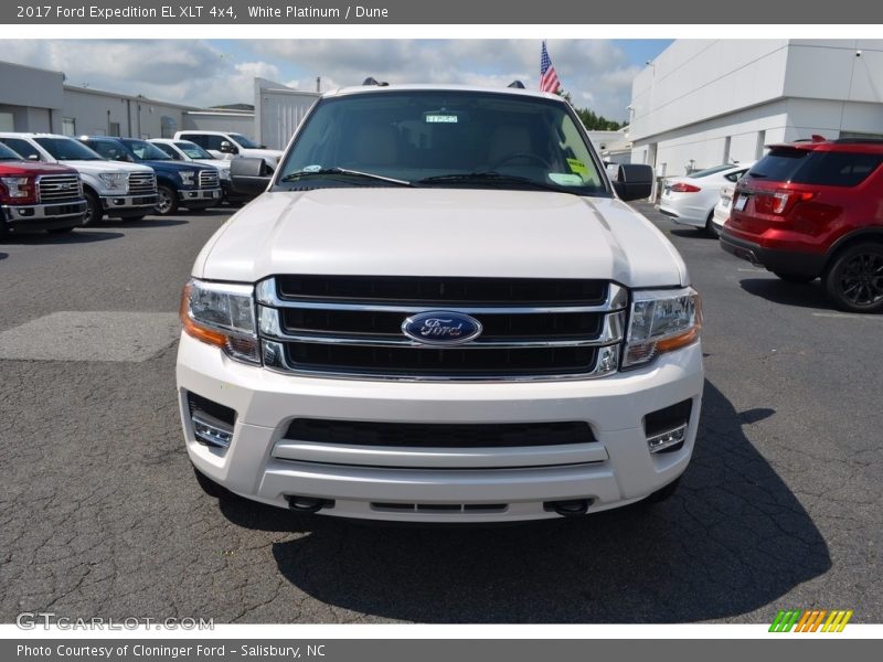 White Platinum / Dune 2017 Ford Expedition EL XLT 4x4