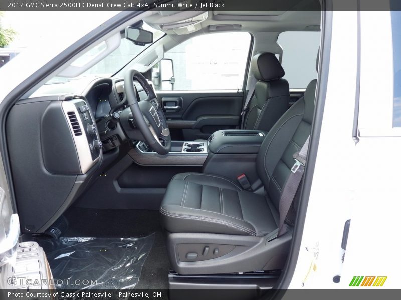 Summit White / Jet Black 2017 GMC Sierra 2500HD Denali Crew Cab 4x4