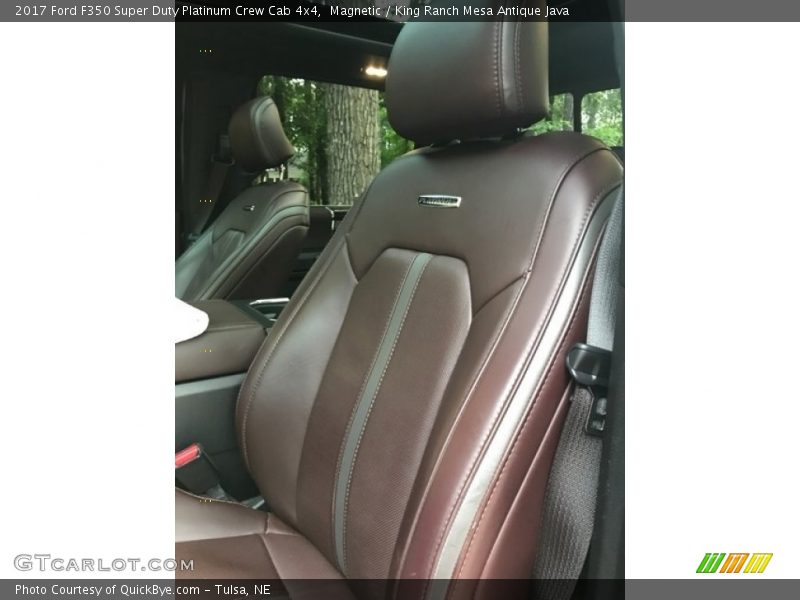Magnetic / King Ranch Mesa Antique Java 2017 Ford F350 Super Duty Platinum Crew Cab 4x4