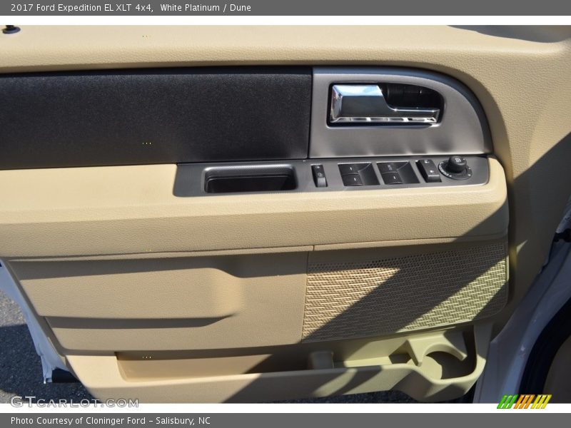 White Platinum / Dune 2017 Ford Expedition EL XLT 4x4