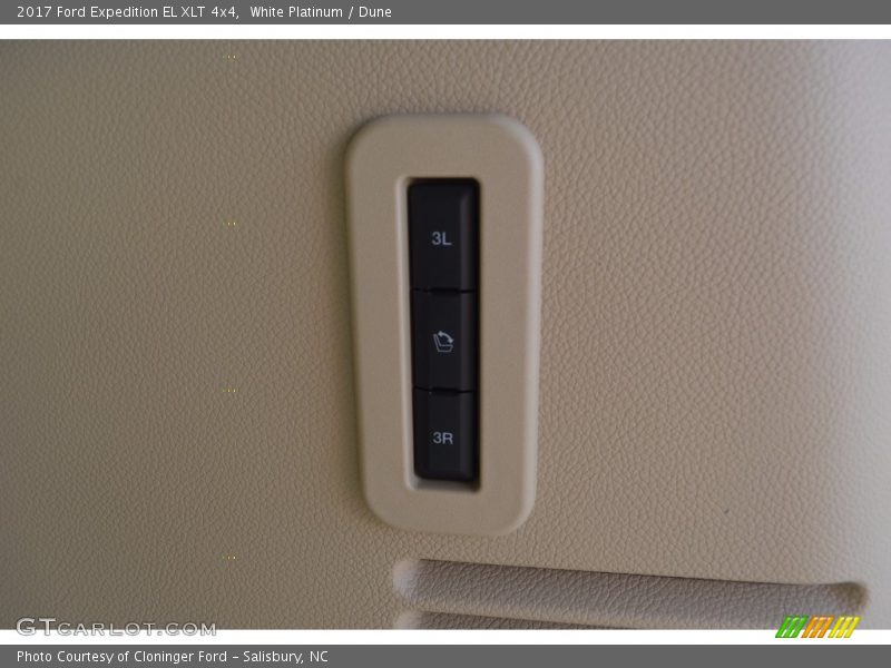 White Platinum / Dune 2017 Ford Expedition EL XLT 4x4