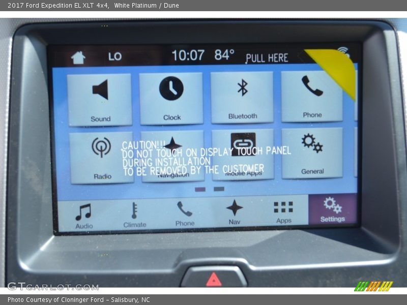 White Platinum / Dune 2017 Ford Expedition EL XLT 4x4