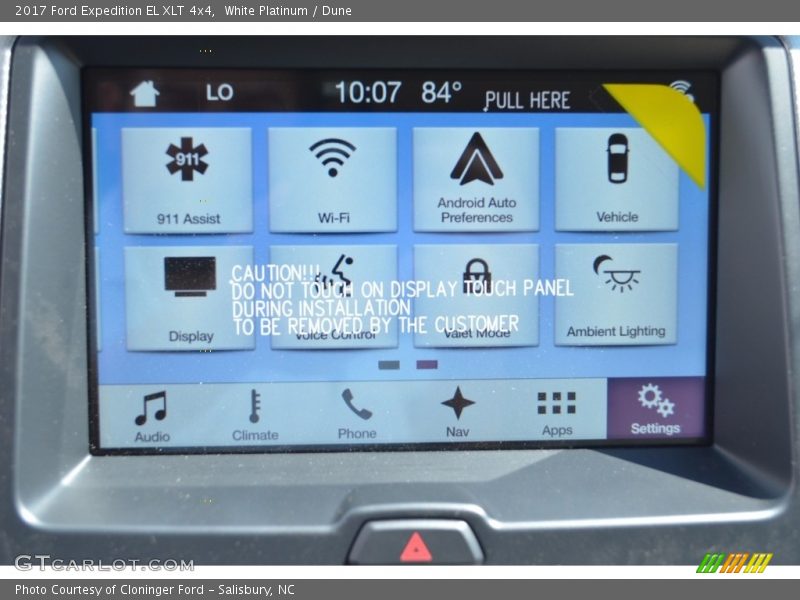 White Platinum / Dune 2017 Ford Expedition EL XLT 4x4