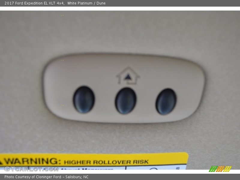 White Platinum / Dune 2017 Ford Expedition EL XLT 4x4