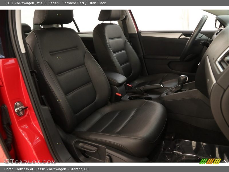 Tornado Red / Titan Black 2013 Volkswagen Jetta SE Sedan