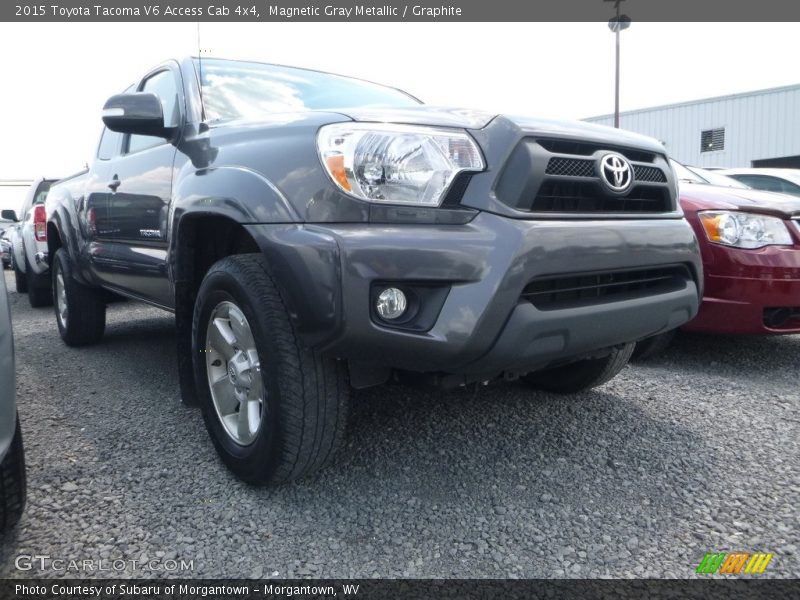 Magnetic Gray Metallic / Graphite 2015 Toyota Tacoma V6 Access Cab 4x4