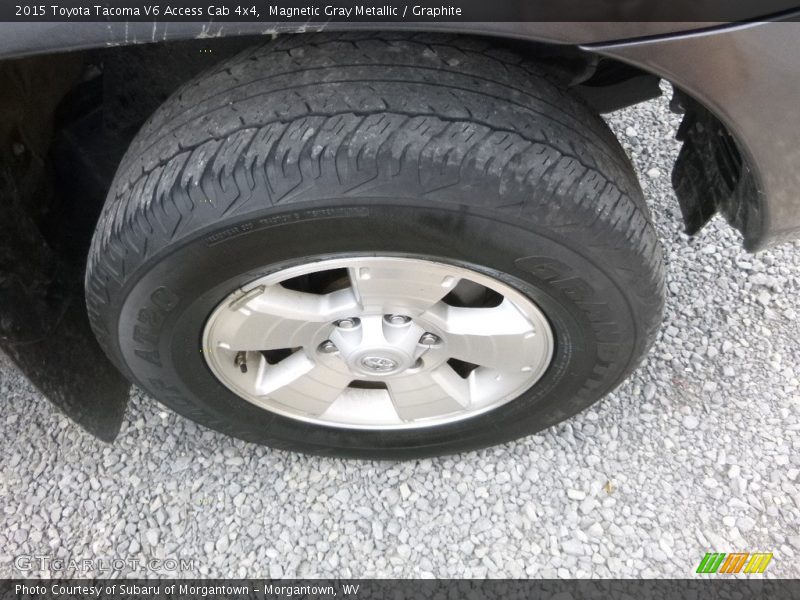Magnetic Gray Metallic / Graphite 2015 Toyota Tacoma V6 Access Cab 4x4