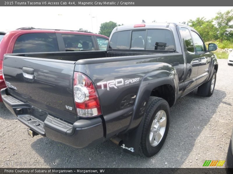 Magnetic Gray Metallic / Graphite 2015 Toyota Tacoma V6 Access Cab 4x4