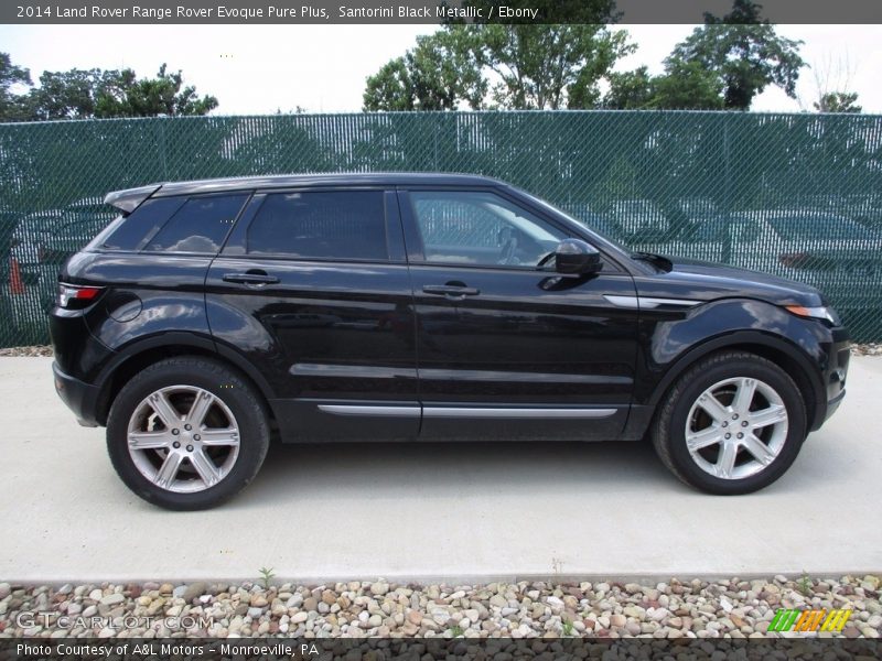 Santorini Black Metallic / Ebony 2014 Land Rover Range Rover Evoque Pure Plus