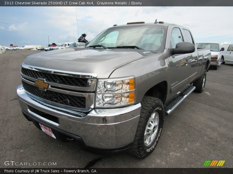 Graystone Metallic / Ebony 2013 Chevrolet Silverado 2500HD LT Crew Cab 4x4