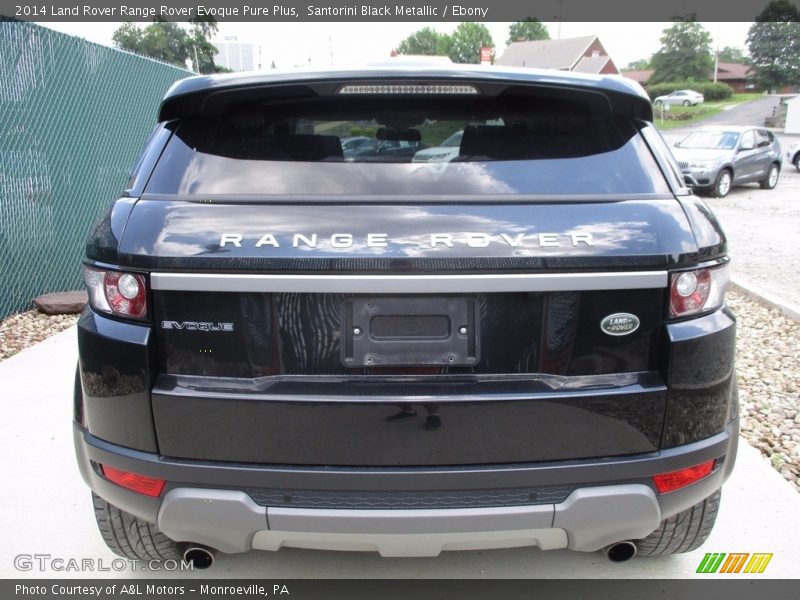 Santorini Black Metallic / Ebony 2014 Land Rover Range Rover Evoque Pure Plus