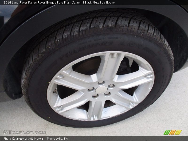 Santorini Black Metallic / Ebony 2014 Land Rover Range Rover Evoque Pure Plus
