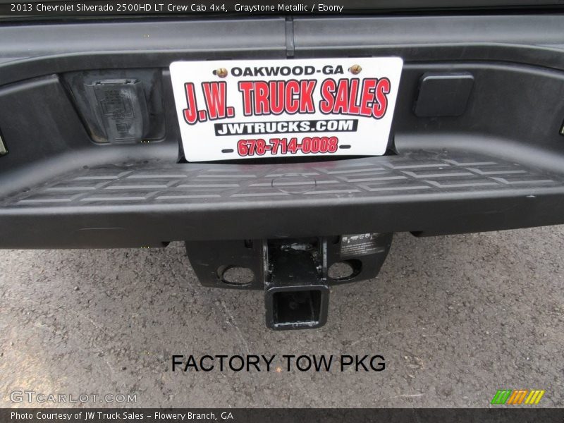 Graystone Metallic / Ebony 2013 Chevrolet Silverado 2500HD LT Crew Cab 4x4