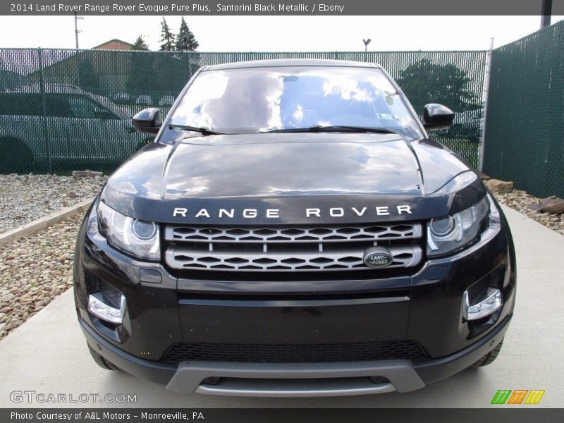 Santorini Black Metallic / Ebony 2014 Land Rover Range Rover Evoque Pure Plus