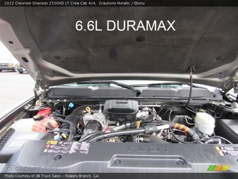 Graystone Metallic / Ebony 2013 Chevrolet Silverado 2500HD LT Crew Cab 4x4