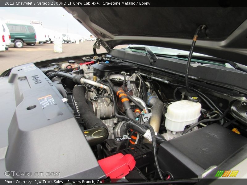 Graystone Metallic / Ebony 2013 Chevrolet Silverado 2500HD LT Crew Cab 4x4