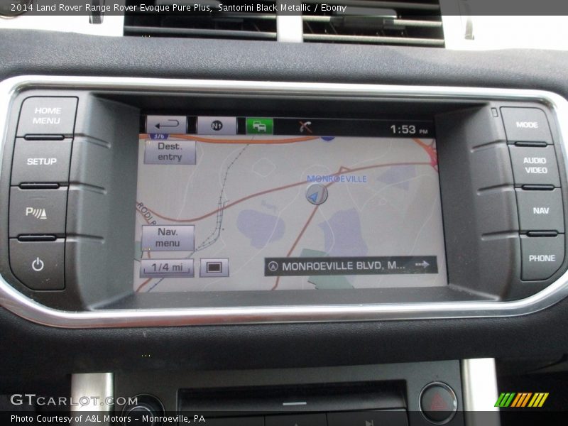 Santorini Black Metallic / Ebony 2014 Land Rover Range Rover Evoque Pure Plus