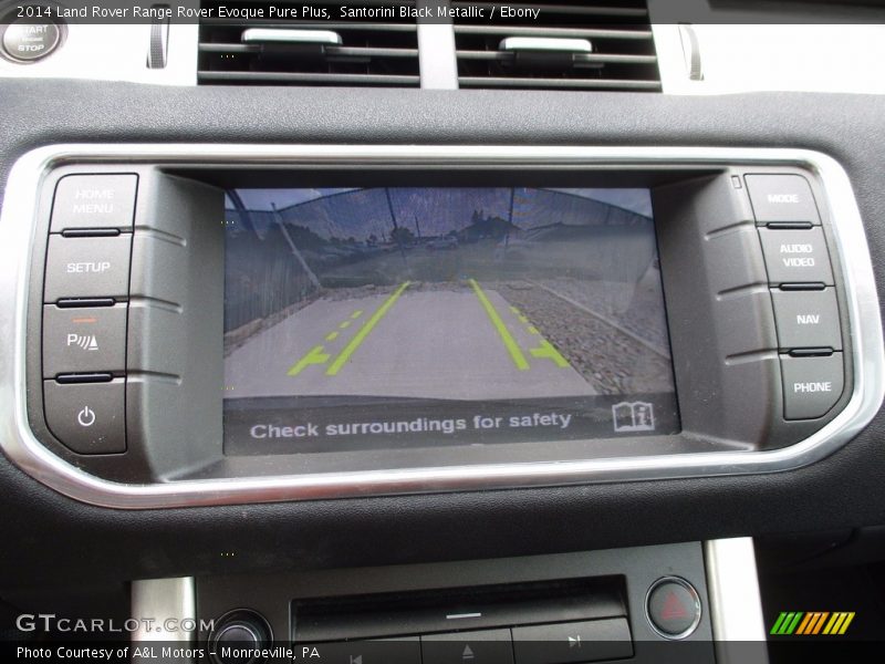 Santorini Black Metallic / Ebony 2014 Land Rover Range Rover Evoque Pure Plus