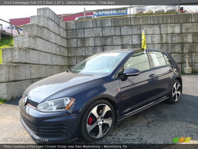 Carbon Steel Metallic / Titan Black 2016 Volkswagen Golf GTI 2 Door 2.0T S