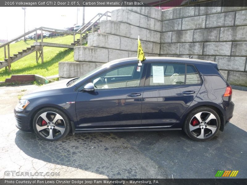 Carbon Steel Metallic / Titan Black 2016 Volkswagen Golf GTI 2 Door 2.0T S