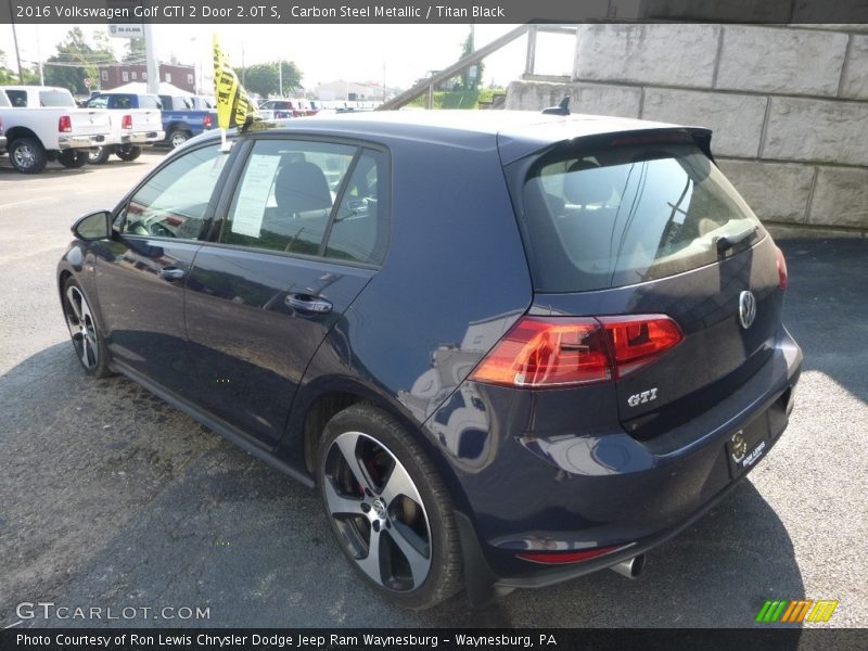 Carbon Steel Metallic / Titan Black 2016 Volkswagen Golf GTI 2 Door 2.0T S
