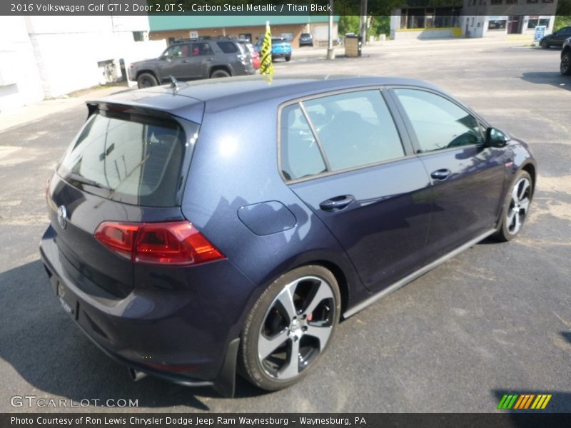 Carbon Steel Metallic / Titan Black 2016 Volkswagen Golf GTI 2 Door 2.0T S