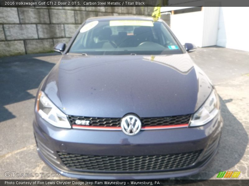 Carbon Steel Metallic / Titan Black 2016 Volkswagen Golf GTI 2 Door 2.0T S