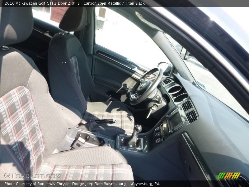 Carbon Steel Metallic / Titan Black 2016 Volkswagen Golf GTI 2 Door 2.0T S