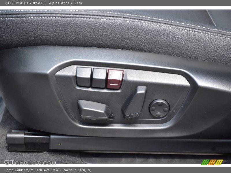 Alpine White / Black 2017 BMW X3 xDrive35i