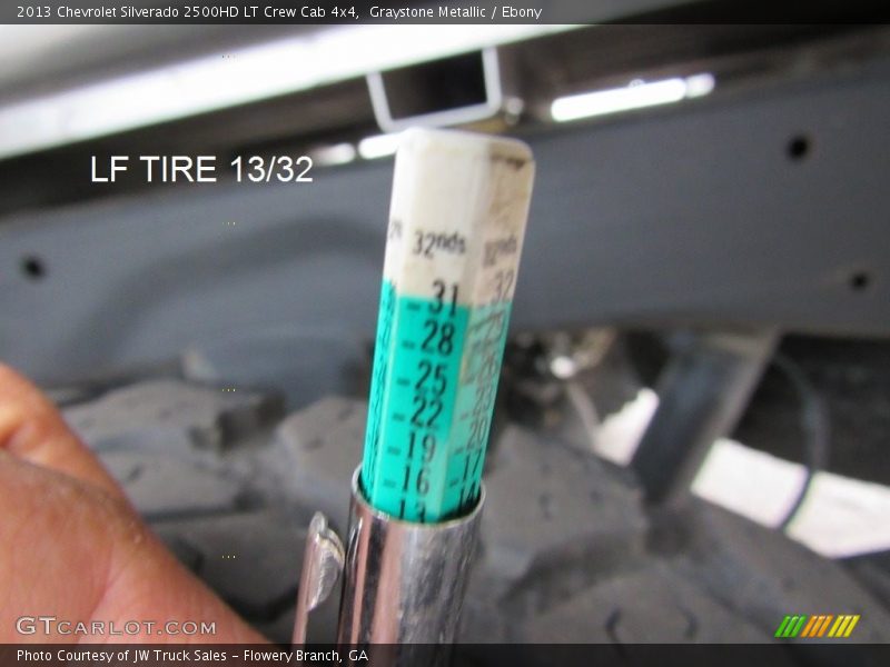 Graystone Metallic / Ebony 2013 Chevrolet Silverado 2500HD LT Crew Cab 4x4