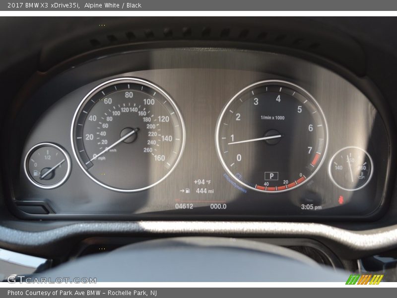  2017 X3 xDrive35i xDrive35i Gauges