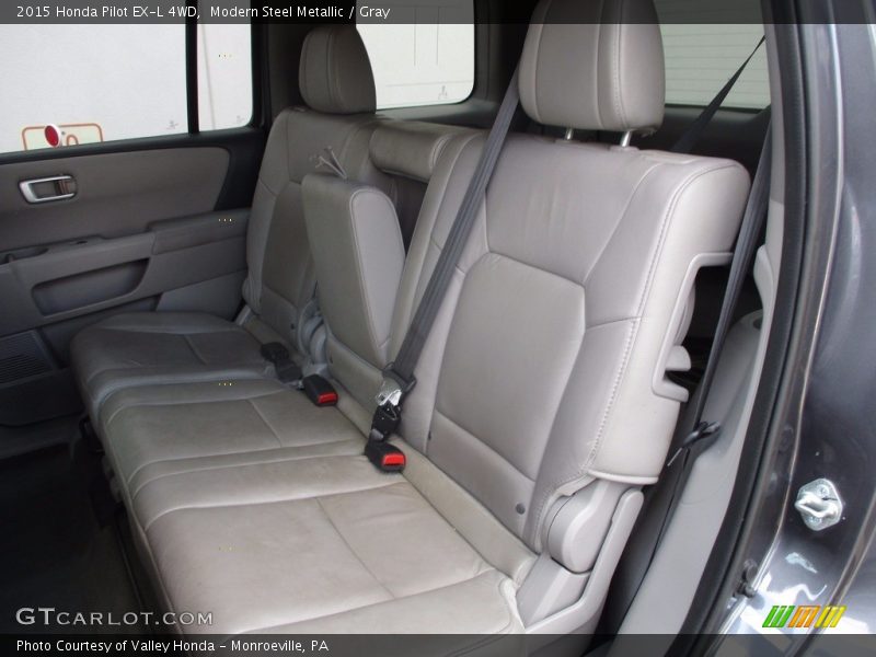 Modern Steel Metallic / Gray 2015 Honda Pilot EX-L 4WD