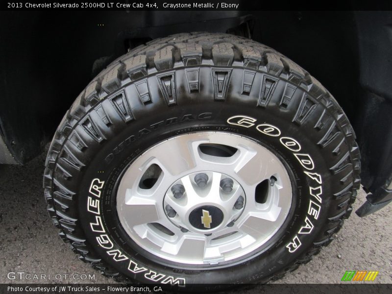 Graystone Metallic / Ebony 2013 Chevrolet Silverado 2500HD LT Crew Cab 4x4