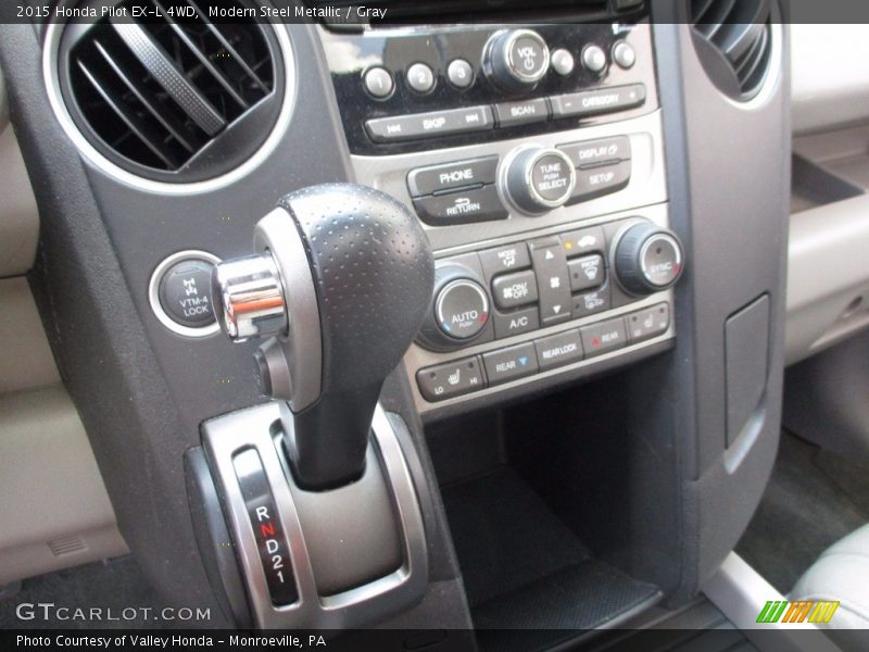 Modern Steel Metallic / Gray 2015 Honda Pilot EX-L 4WD