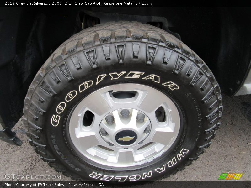 Graystone Metallic / Ebony 2013 Chevrolet Silverado 2500HD LT Crew Cab 4x4