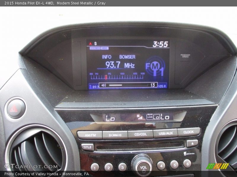 Modern Steel Metallic / Gray 2015 Honda Pilot EX-L 4WD