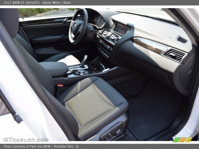 Alpine White / Black 2017 BMW X3 xDrive35i