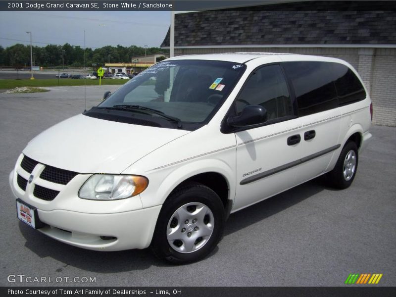 Stone White / Sandstone 2001 Dodge Grand Caravan SE