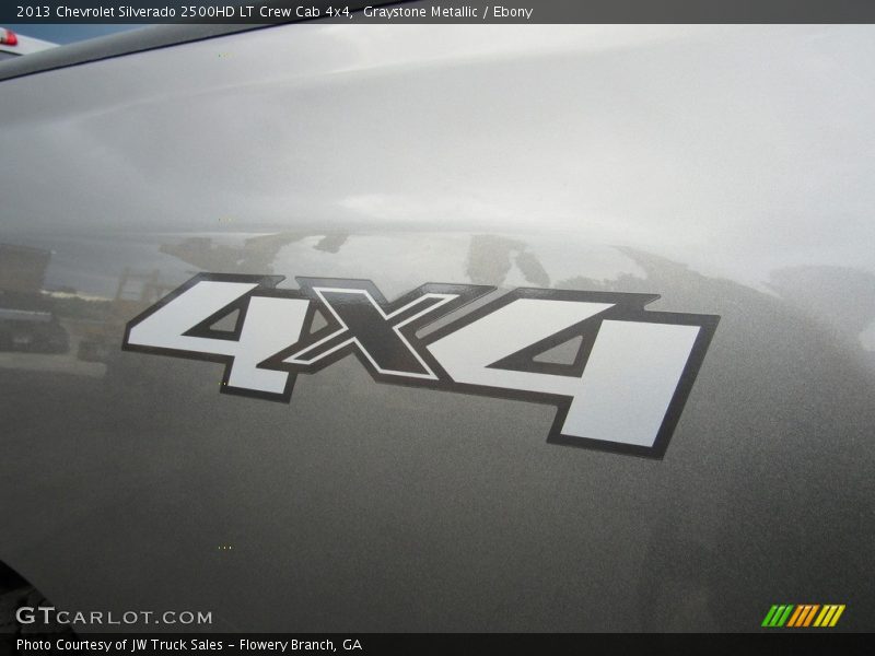 Graystone Metallic / Ebony 2013 Chevrolet Silverado 2500HD LT Crew Cab 4x4