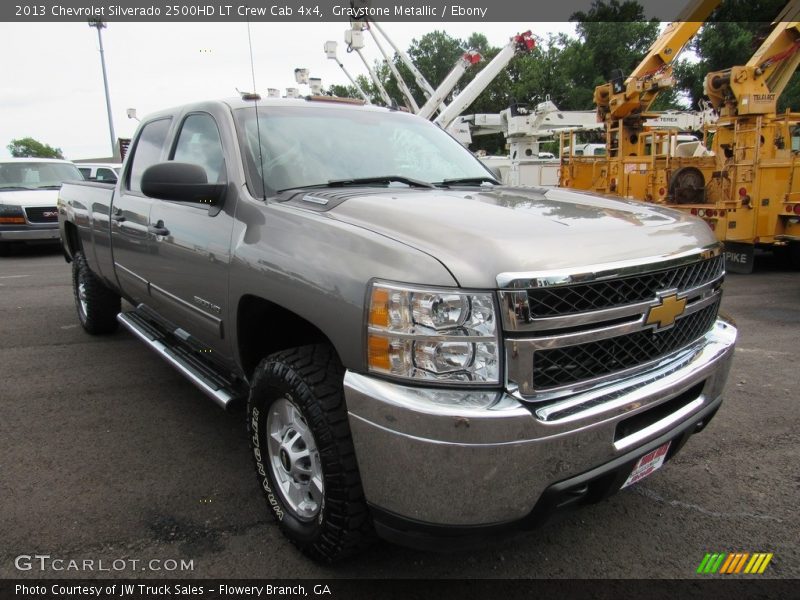 Graystone Metallic / Ebony 2013 Chevrolet Silverado 2500HD LT Crew Cab 4x4