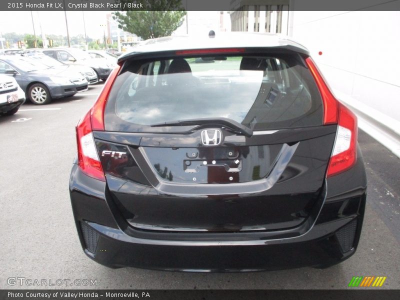 Crystal Black Pearl / Black 2015 Honda Fit LX