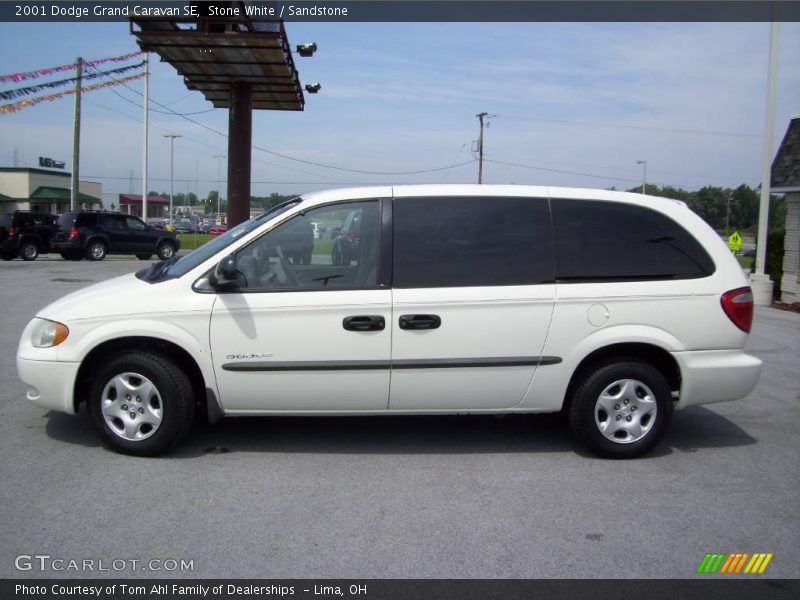 Stone White / Sandstone 2001 Dodge Grand Caravan SE
