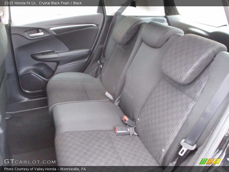 Crystal Black Pearl / Black 2015 Honda Fit LX