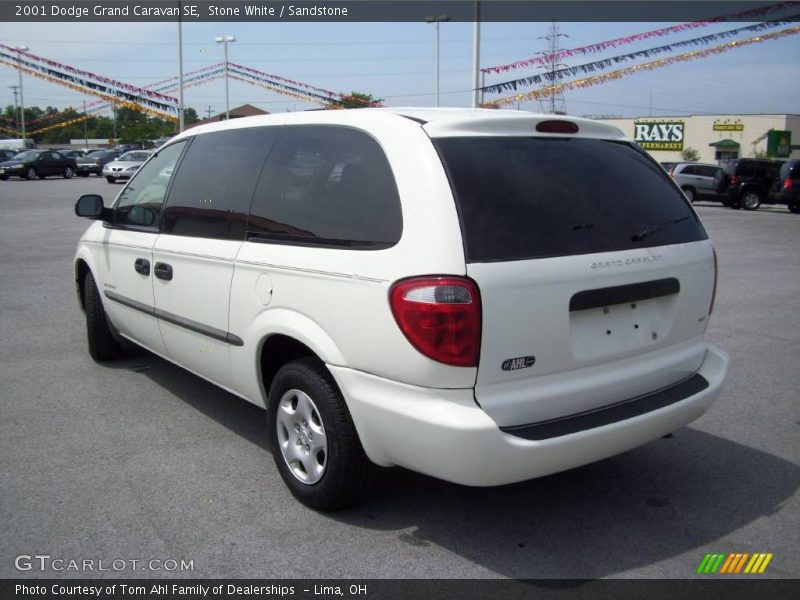 Stone White / Sandstone 2001 Dodge Grand Caravan SE