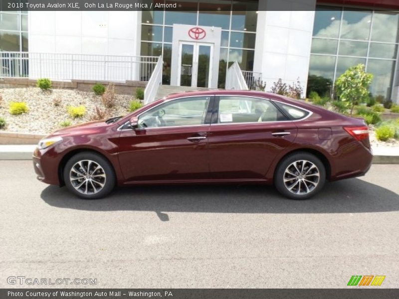 Ooh La La Rouge Mica / Almond 2018 Toyota Avalon XLE